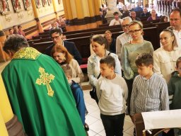 Rozpoczęcie przygotowania do I Komunii Świętej i poświęcenie darów dzieci komunijnych, 21.09.2025